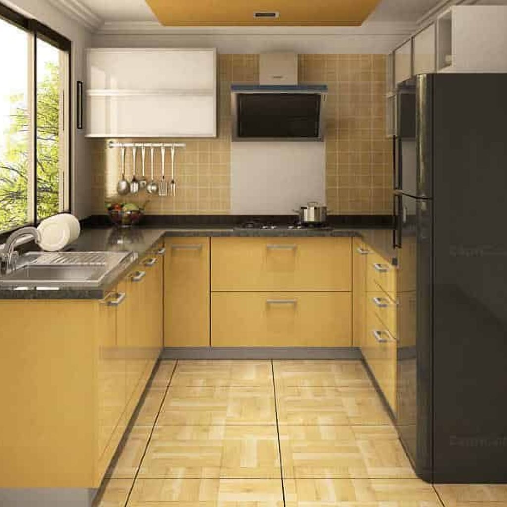 U-Shaped Modular Kitchen | Domov