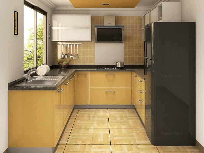 U-Shaped Modular Kitchen | Domov