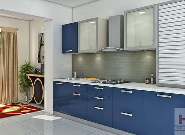 Straight Kitchen Design | Domov