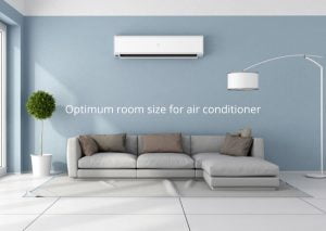 Optimum room size for air conditioner