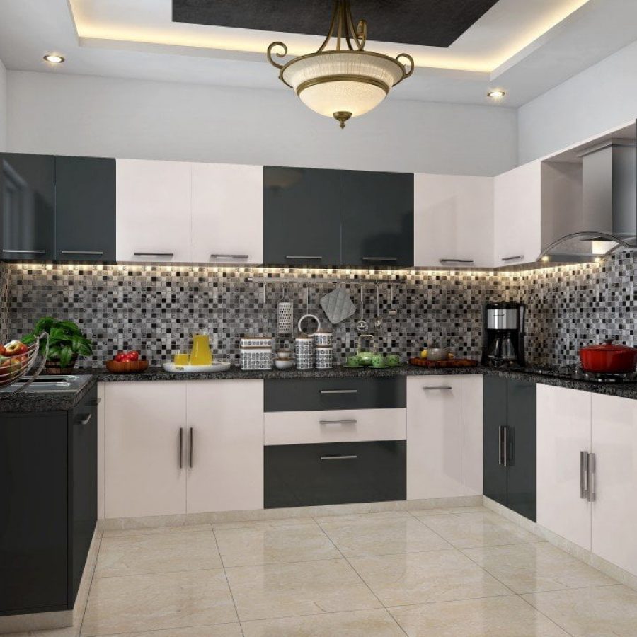 White and Gray laminate