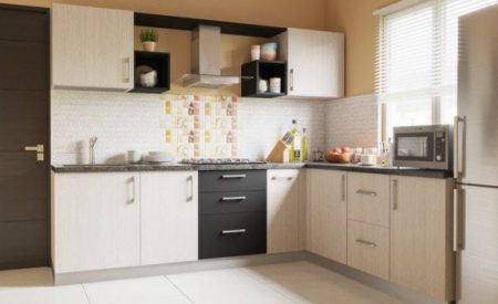 White and Gray laminate